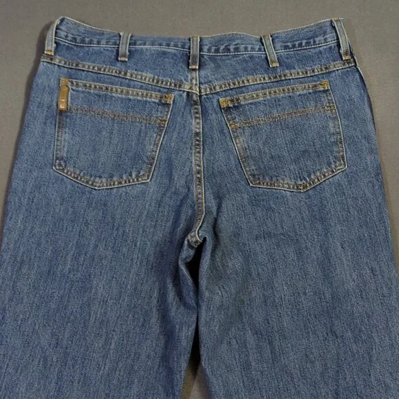 Cinch Jeans Men's 35x34 Blue Western Denim Bronze Label Slim Tapered Rodeo - Picture 3 of 10